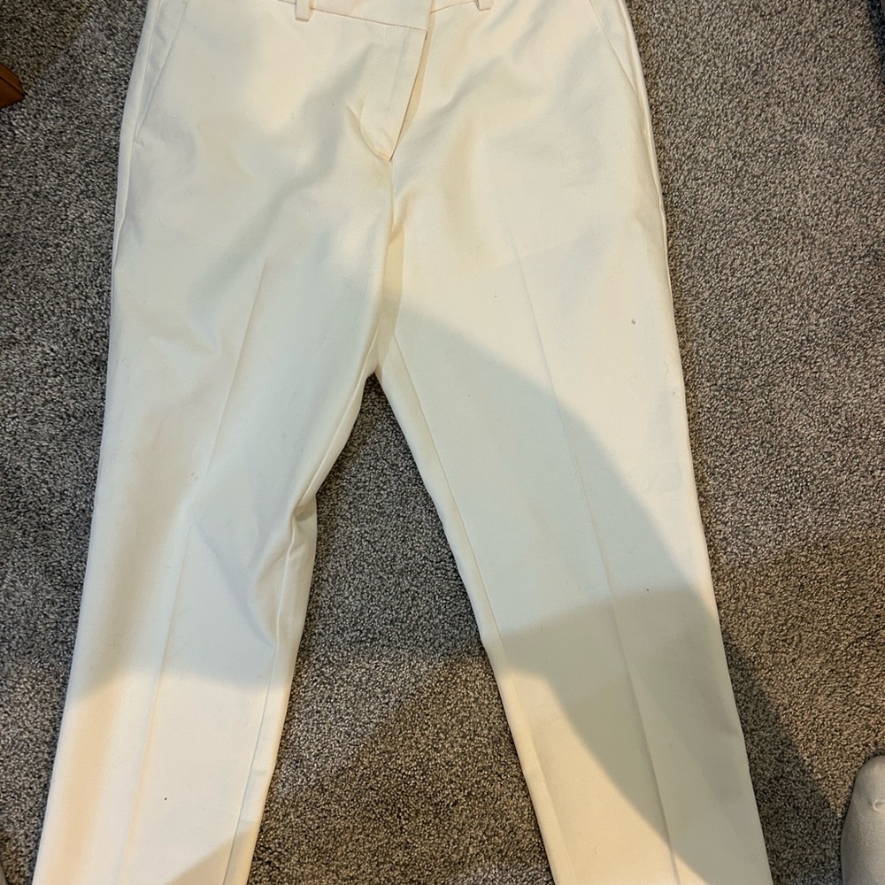 Ann Taylor Men's Elegant Cream Dress Pants